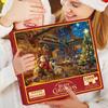 Advent Calendar 2025 Jigsaw 1008 Pieces Christmas Countdown Calendar Puzzle Family Game Night Parent-Child Interactive Jigsaw