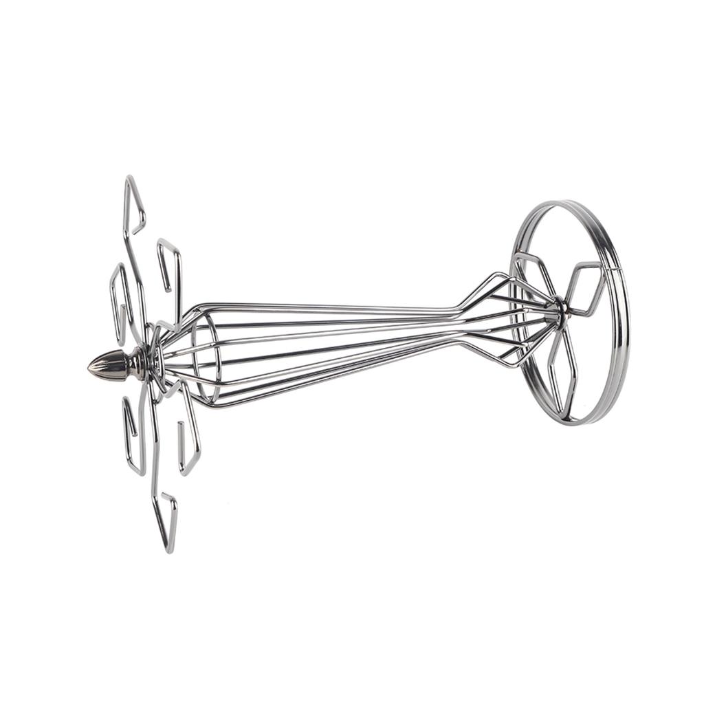 Rhombus Iron 6 Bottles Wine Cup Rack Glass Holder Display Shelf Organizer Dark Nickel