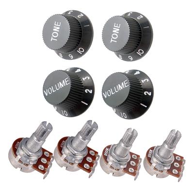 Gitarren-Lautstärkeregler, 18-mm-Schaft-Potentiometer-Töpfe