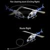 Remote Control Multi-Purpose Helicopter with 6-Axis Gyroscope, High Hover Barometer, and High Flow Light Positioning, Ideal for Adult Beginners (Dual