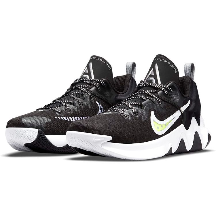 Nike Giannis Immortality EP Black Volt Men Sneakers White Wolf-Grey Clear DC6927-010