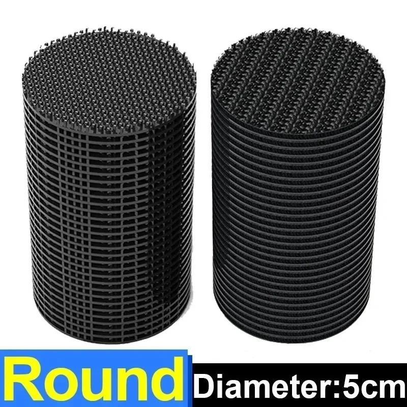 

Suitable for Car Adhesive Velcros Carpet Pads Tape Dashboard Pad Attaches Double-sided Fixed Stickers High Viscosity Floor Mat 10pairs (20pcs)