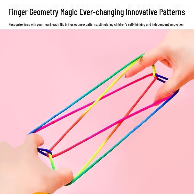 Cat's Cradle String Toy for Kids - Fun Break Activity Gift for School and Kindergarten