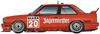 Aoshima Bunka Kyozai BEEMAX Series 24 BMW M3 E30 Sports Evolution 1992 German Specification Plastic Model 1/24 No.