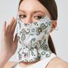 UV Protection Summer Sunscreen Mask Eye Protection Neck Wrap Thin Ice Silk Face Cover  Sports