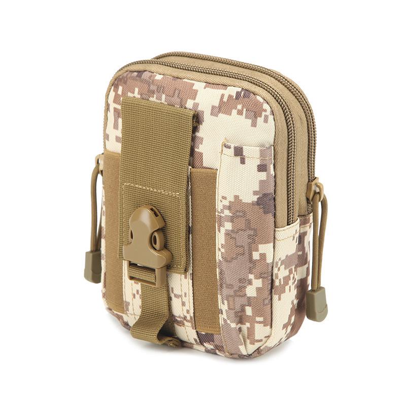 Molle Tactical Camouflage Sports Waist Bag for 6-7 Inch Phones