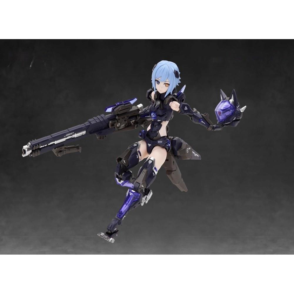 Syxlcygj 1/12 Nuke Matrix Cyber Forest Sniper Fox Hunting Vivian Moving Joint Model Kit