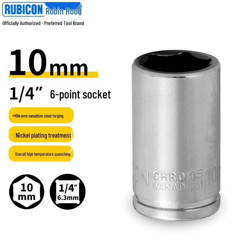 RUBICON 1/4 inch Hex Socket Head