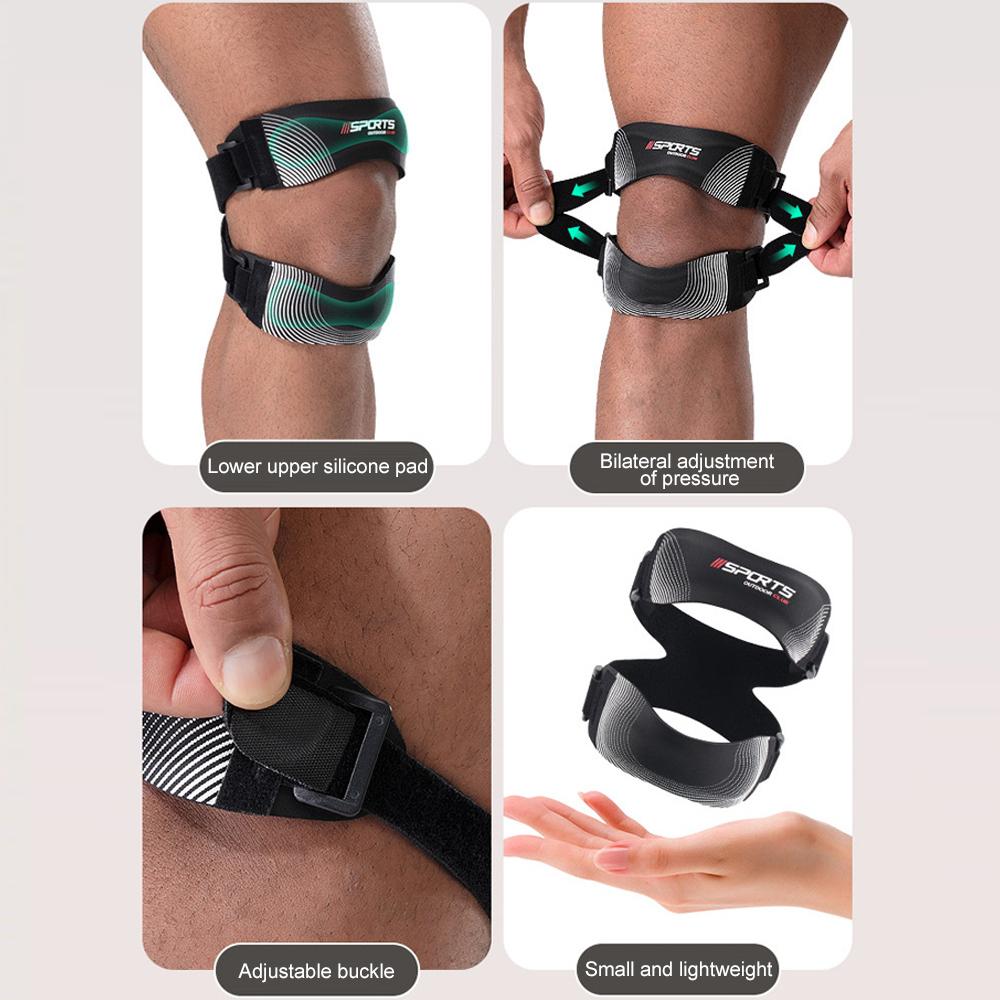 1Pcs  Adjustable Patella Knee Brace Pro For And Meniscus Tear Orthopedic Compression Patellar Tendon Support Strap