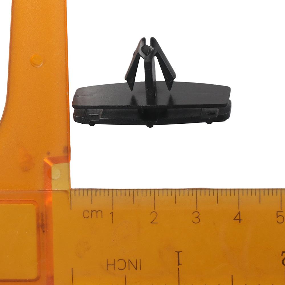 50Pcs Black Clips Nylon Parts Car Accessories Parts Clip Replacement  For Car