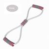 Yoga Gum Fitness Resistance Figure 8 Tubing Bowtie Pilates Tube Chest Expander Rope Workout Muscle Elastic Rubber Accessory