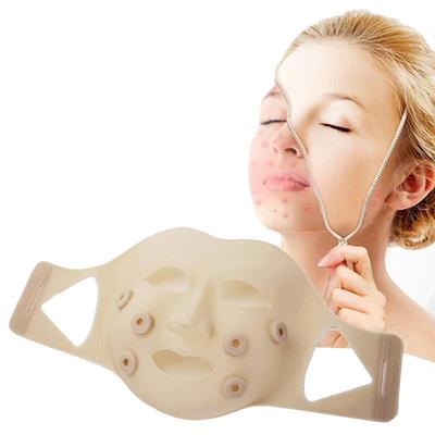 Rood Licht Foton Therapie Masker Acupunt Trillingen Gezicht Massager met Controller Gezicht Acne Vermindering Anti Rimpels Huidverzorging Tool