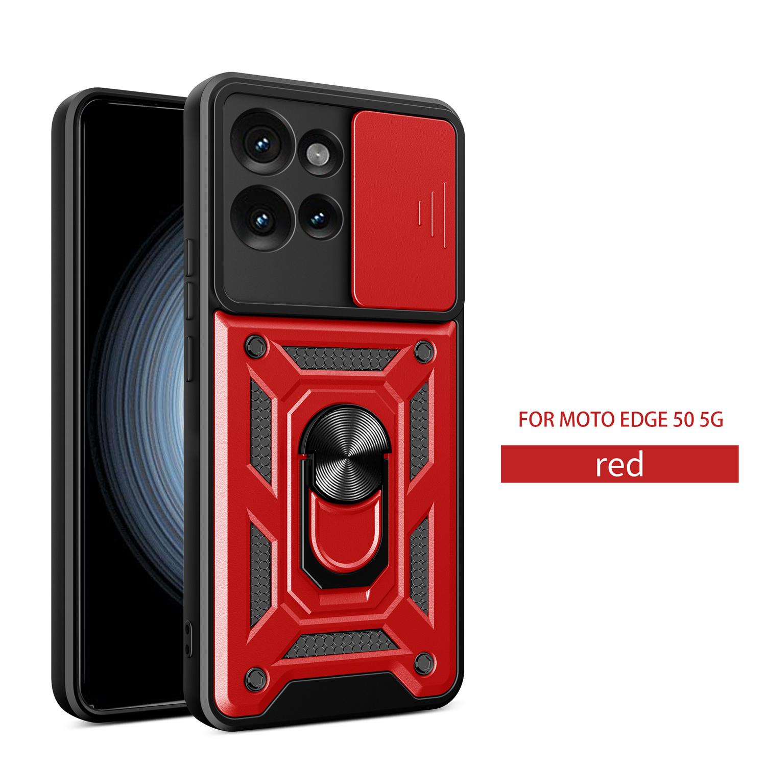 

Armor Shockproof Magnetic Holder Ring Back Cover For Motorola Moto EDGE 50 Case Camera Lens Protective For Moto Edge 50 Cases Moto EDGE 50