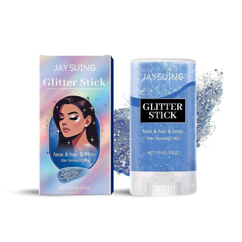 Sequin Flash Stick Party Dance Performance Makeup Makeup Face Body Collarbone Highlight Shiny Gold