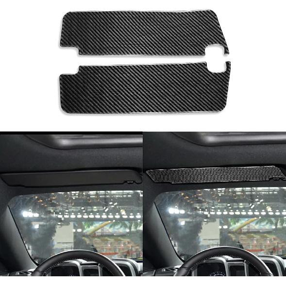 Real Soft Black Carbon Fiber Car Inner Door Handle Bowl Panel Door Bowl Collision Protector Cover Trim Sticker Compatible with Chevrolet Camaro