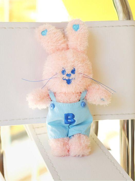 BALLOON FRIENDS MESSY ADVENTURE PLEABUDDY ROO DOLL KEYCHAin Flea Buddy Lou (BLUE)