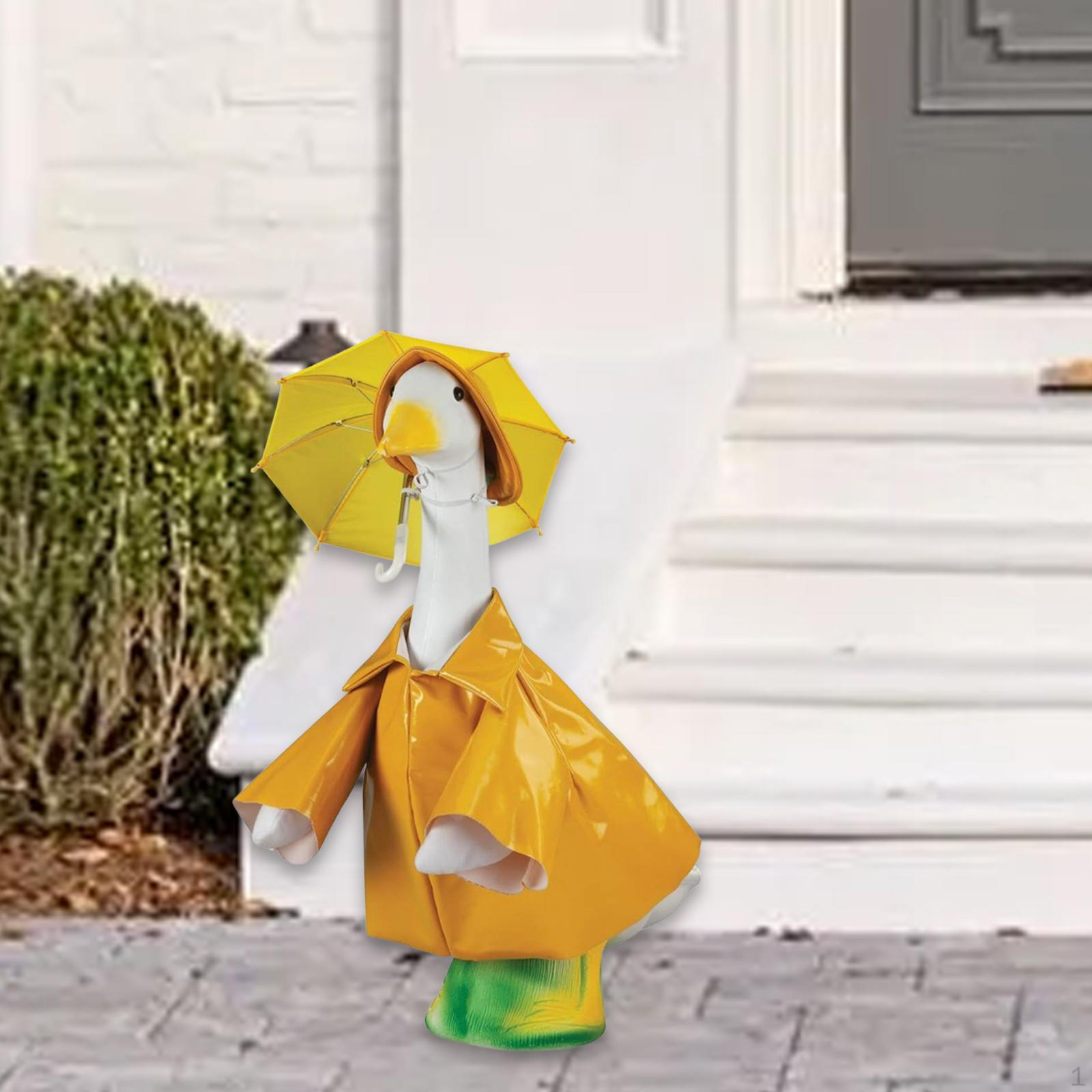 

Наряд для статуэтки гуся высотой 23 дюйма, украшение для двора Style C