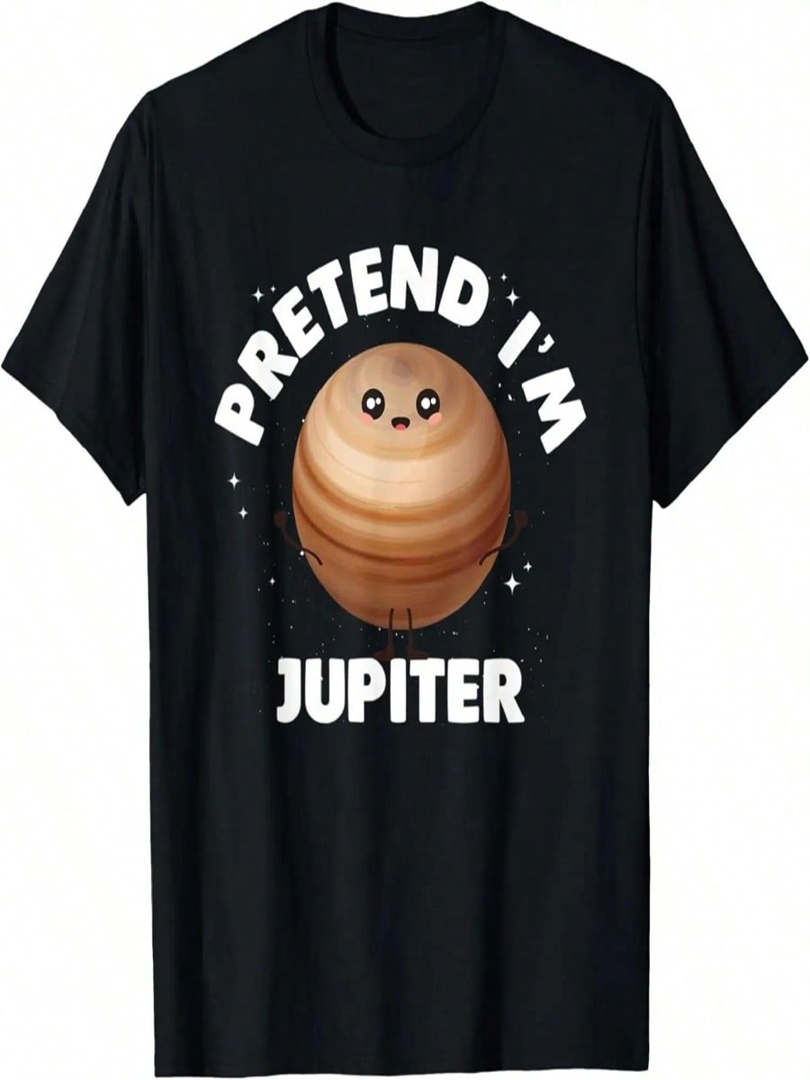 Pretend Im Jupiter T-Shirt S разноцветный