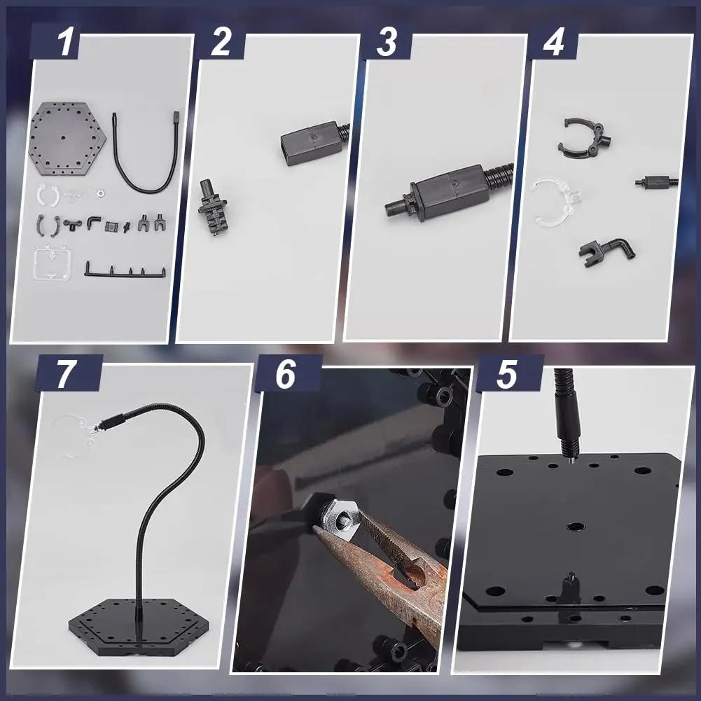 25cm Snake Tube Bracket Action Figure Base Display Stand Bracket For Figure Animation Cinema Game Model Toy Bracket Accessories