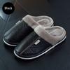 Winter Men's Large Size Thick-soled Non-slip Indoor Warm Cotton Slippers