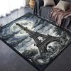 2025 New Paris Eiffel Tower Carpet Rug for Living Room Bedroom Home Sofa Decoration,Kids Play Non-slip Floor Mat86
