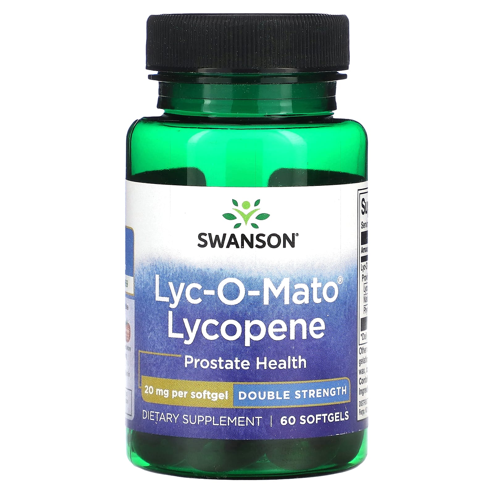 

Lyc-O-Mato, Lycopene, Double Strength, 20Mg, 60 Softgels