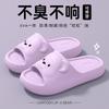 Can Wear Three-dimensional Bear Cool Slippers Women's EVA Soft Bottom Silent Non-slip Indoor Home Slippers Men