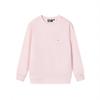Fila Original Letter Embroidery Soft Skin-Friendly Comfortable Lightweight Sweatshirt Unisex Sweatshirt Blush-Pink F11U349205F-PK