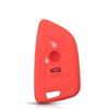 KEYYOU Silicone Key Case Cover For BMW 525li F15 F16 F48 F85 G30 G11 M 2018 X1 X3 X4 X5 X6 35i 50i Keyless Fob Shell Protector