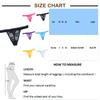 Women's Lace Mesh Sheer Hollow Out Thong Panties Underwear Elastic Waistband Breathable Fabric Comfortable Fit