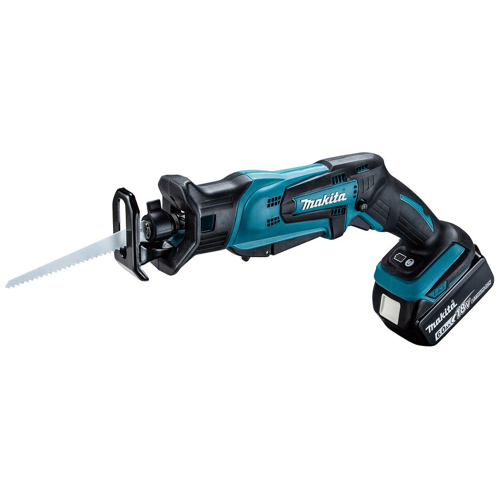 Makita Rechargeable Reciprocating Saw 18V6Ah with JR184DRGT Battery/Charger/Case