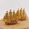 Smooth Sailing Sailboat Figurine - Creative Office Desk Decoration and Gift Ornament