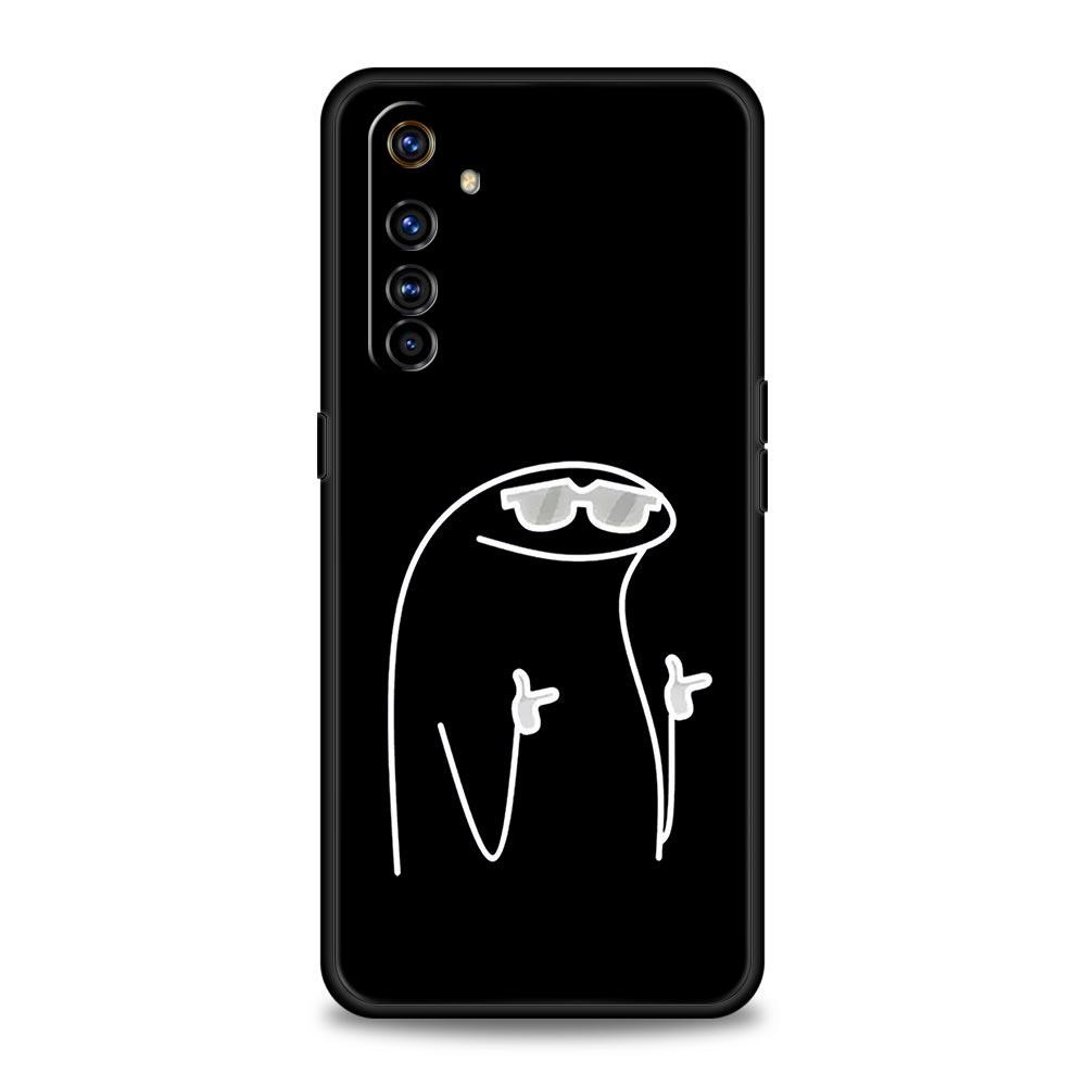 Cute Cartoon Matchman Phone Case For Realme 12 11 10 9 8 5G 7 6 GT5 GT3 GT2 Pro C21 C11 C25 C35 For Realme GT Neo 2 3 3T 5 Cover
