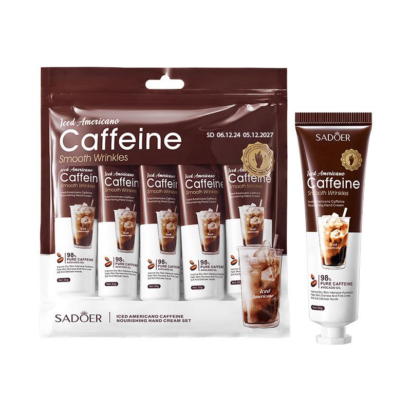 

Ice American Coffee Hand Cream Set Deeply Moisturizes and Protects Hands During The Autumn and Winter Seasons Five-piece Set