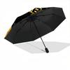 1pc Batman Symbol Custom Name Automatic Folding Umbrella, Durable Plastic & Iron, Lightweight for Outdoor Daily Use  S1230046