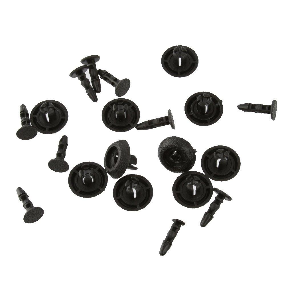 [Unbranded Product] 90467-07211 Push Type Bumper Grille Retainer Clip for Toyota & Lexus Door Panel Clips, 10 Pieces