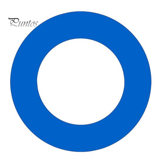 

Защитное кольцо для дартса. Защитная пленка для стены. Сращенная конструкция. Съемная простая установка. Защитная пленка для щита для дартса из ЭВА. синий