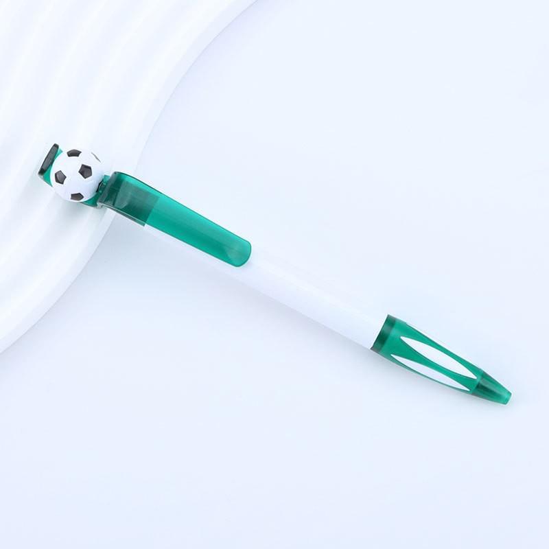 Creative Rotating Football Clickable Ballpoint Pen - Spinning Decompression Gift for Students