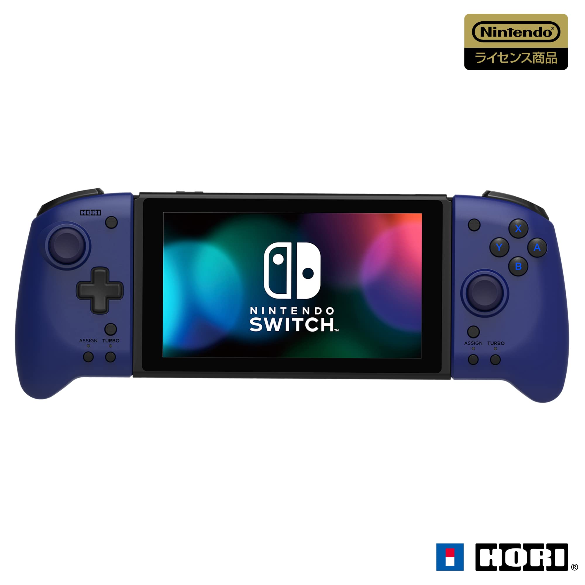 

Лицензированный контроллер-грип для Nintendo Switch Синий с Nintendo [Продукт Nintendo] [Совместим с Switch]