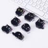 Black Cat Cartoon Acrylic Double-Sided Snack & Journal Sealing Clip