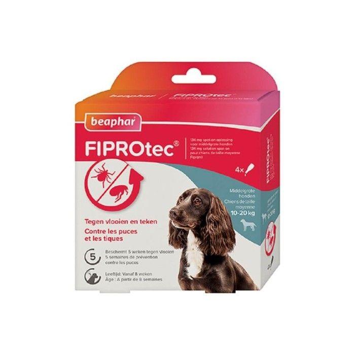 Beaphar pipettes Fiprotec spot-on chien 20-40 kg 4 pcs