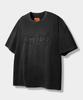 Dimiteulibeullaeg Vlad Cut-Off Applique Short Sleeve T-Shirt_Vintage Black