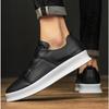 Modne męskie buty codzienne ze skóry naturalnej Amortyzujące męskie sneakersy Wsuwane męskie płaskie buty Wygodne męskie buty na co dzień Scarpe Uomo