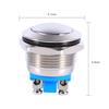 2 Set DC12V Waterproof Metal Circle Push Button Momentary Horn Switch Car/Boat
