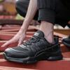 Safety Men Labor Shoes 2025 Autumn Indestructible Puncture-Proof Steel-Toe Men Hiking Sneakers Outdoor Wear-resistant Work Shoes