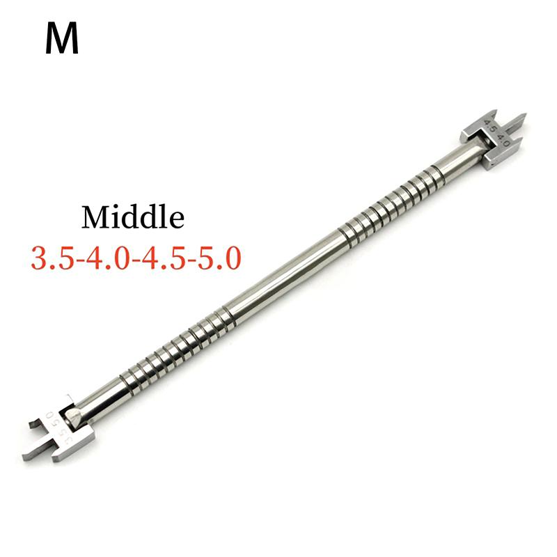 

1Pcs Dental Bracket Adjustable Positioner Gauge Stainless Steel Rod Gauge Height Bracket Locator Dentist Instrument Equipment M