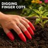 5Pcs Finger Protectors for Digging Gardening Reusable Finger Guards Portable Finger Covers Tools for Planting Transplanting Protect Nails from Dirt