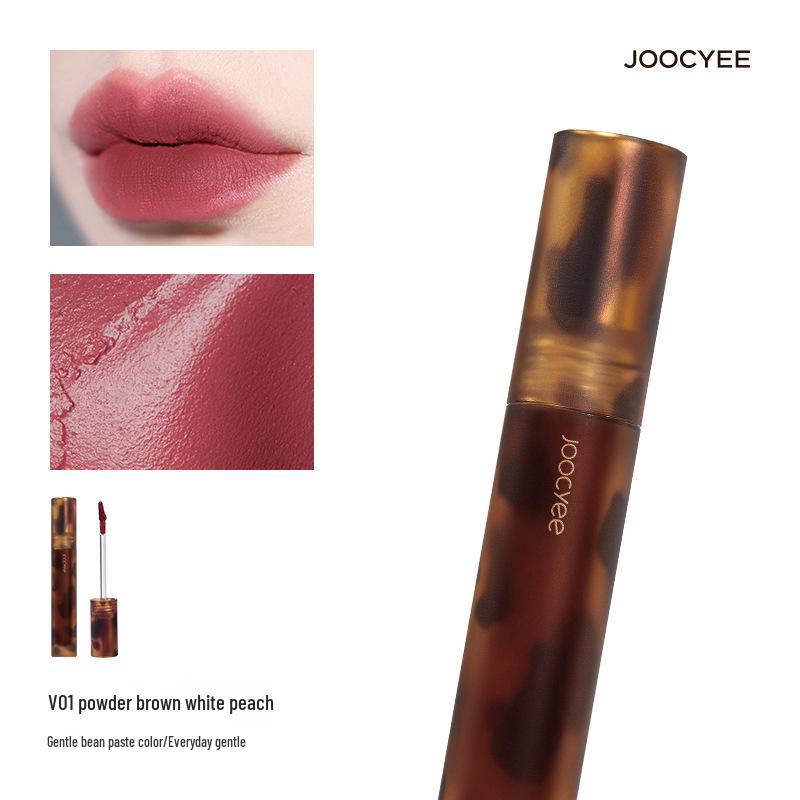 

Joocyee Yeast Matte Velvet Amber Lip Glaze Lipstick