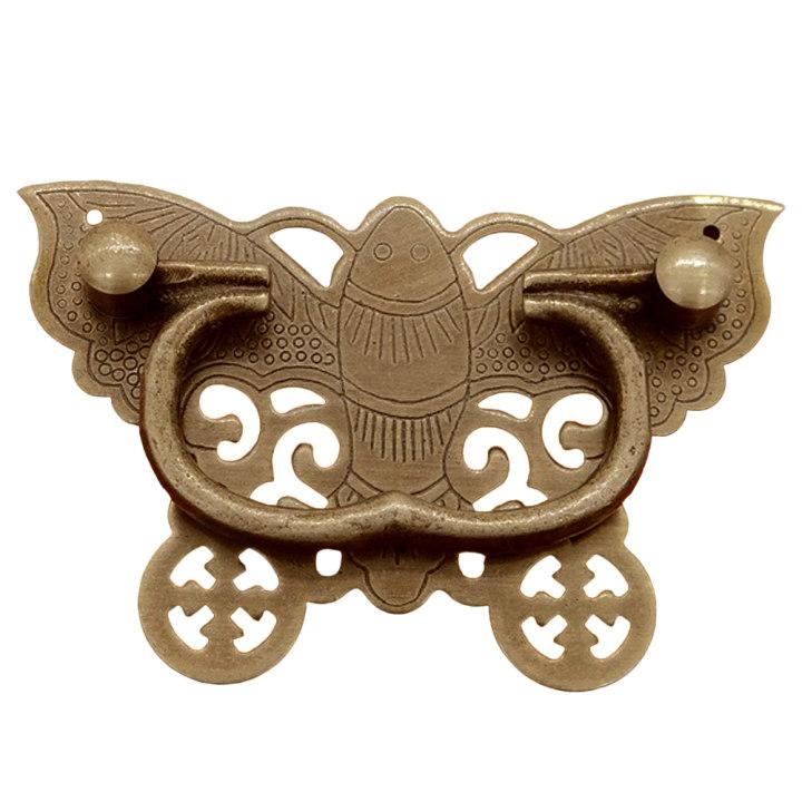 

Furniture Enhancement 90 X 60 Mm Butterfly Drawer Handle Butterfly Design Pull Handle Furniture Accessory Antique Bronze Pull