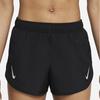 Nike Solid Color Logo Running Shorts Women bottoms Black DD5936-010